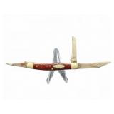 Case XX 6332 Amber Jigged Bone Pocket Knife