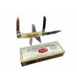 Case XX Stockman Amber 63032 CV Knife