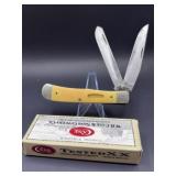 Case XX 3254 CV Yellow Handle Pocket Knife
