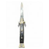 Italian Stainless Steel Switchblade Knife