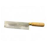 Chinese Cleaver with Wooden Handle