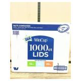 WinCup 1000-Count Disposable Lids