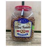 Plastic Container of Mini Pretzel Twists
