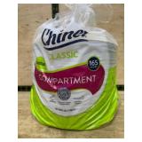 Chinet Classic Compartment Plates, 165-Count