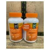 Twin Pack Psyllium Fiber Supplement, 400 Capsules