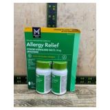 Antihistamine Tablets, 10 mg - 2 Bottles