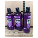 Three Listerine Total Care Mouthwashes