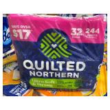 Quilted Northern Toilet Paper, 32 Rolls