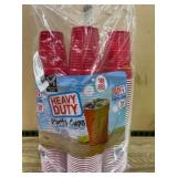 Pack of 188 Red Plastic Party Cups