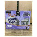 Power Flex 13-Gallon Tall Kitchen Bags, 200 Ct.
