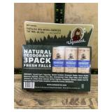 Natural Deodorant 3-Pack, Fresh Falls Scent