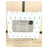Organic Cotton Cal King Sheet Set