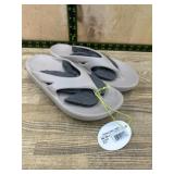 Beige Slip-On Sandals with Foam Insoles