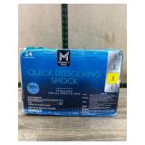 Quick Dissolving Pool and Spa Shock, 24-Pack
