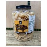 Fried Pork Rinds in Plastic Jar