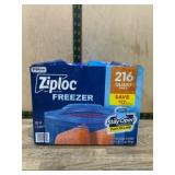 Ziploc Freezer Bags, 216 Quart Capacity