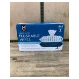 Flushable Wipes, Fresh Scent