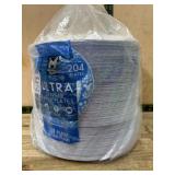 Disposable Dinner Plates, 204-Count