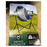 Folding Swing Lounger with Carrying Bag