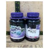 Two Bottles of Concord Grape Juice