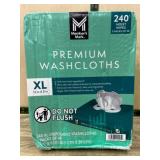 XL Disposable Washcloths Pack, 240 Count