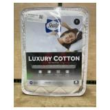 Sealy Luxury Cotton Twin Mattress Pad