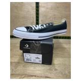 Black Canvas Low-Top Sneakers, Men