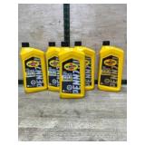 Five Bottles of Pennzoil Full Synthetic 10W-30 Mot