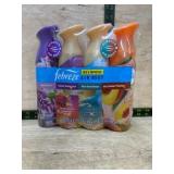Febreze Air Mist Bottles, Four Scents