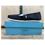 Black Canvas TOMS Alpargata Shoes, Women