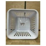 Sterilite Square Laundry Basket, White