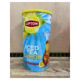 Lipton Iced Tea Lemon Mix Canister