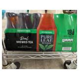 Pure Leaf Unsweetened Brewed Tea, 18 Bottles
