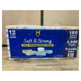 12-Pack 2-Ply Facial Tissues, Soft & Strong