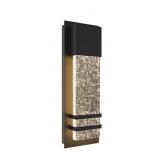 14-Inch Bubble Glass LED Wall Sconce