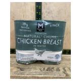 Pack of 6 Natural Chunk Chicken Breast in Water