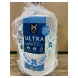 Pack of 300 Ultra Lunch Paper Plates