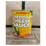 Cheddar Cheese Sauce in Large Can