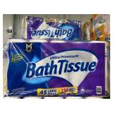Ultra Premium Bath Tissue, 45 Large Rolls