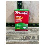 Tylenol Sinus Severe Caplets, 72 Count