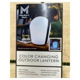 Color-Changing Outdoor Lantern with Remote