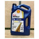 Shell Rotella T6 Full Synthetic Engine Oil, 15W-40