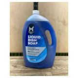 Large Blue Liquid Dish Soap Bottle