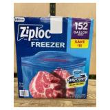 Ziploc Gallon Freezer Bags, Box of 152