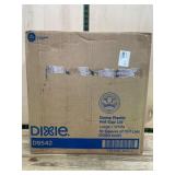 Dixie Dome Plastic Hot Cup Lids, 1000 Count
