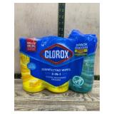 Clorox Disinfecting Wipes 3-Pack, 225 Total Wipes