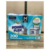 200 Power Flex Tall Kitchen Bags, 13 Gallon