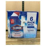 Clorox 2-in-1 Toilet Bowl Cleaner, 6-Pack