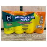 Four-Pack Disinfecting Wipes, 312 Total Wipes