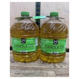 Two Canola Oil Containers